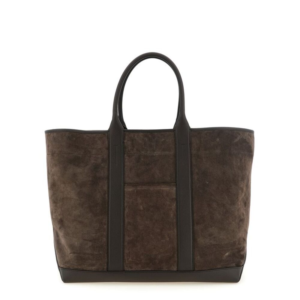 Tom Ford Men Suede Shopping Bag